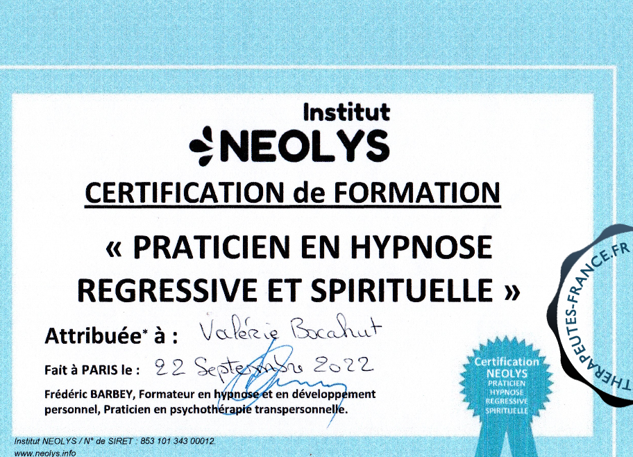 praticien en hypnose regressive et spirituelle