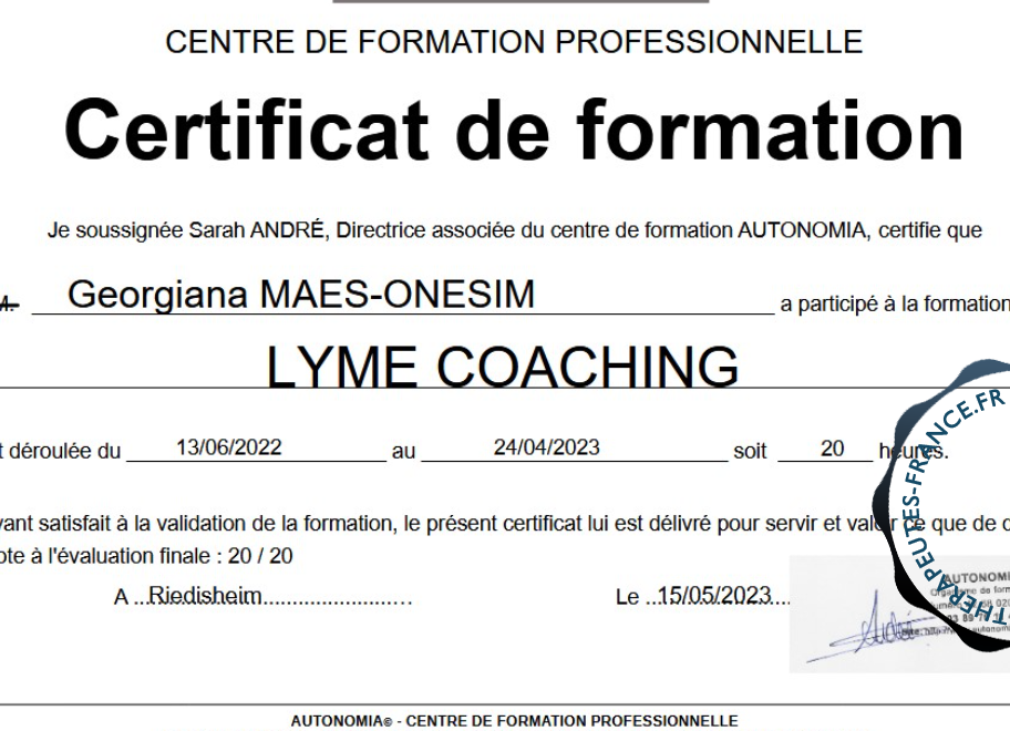  Lyme Coaching