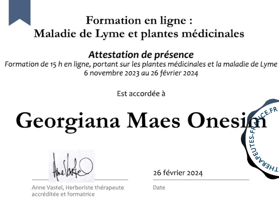 Lyme et Plantes médicinales 